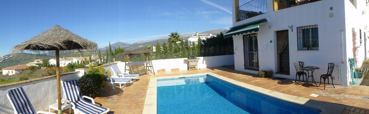 The first floor of our very nice villa for 6-8 persons with exclusive use of the pool