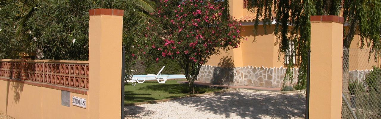 Our incredibly nice villa for 6 persons with private pool and secluded undisturbed garden around it