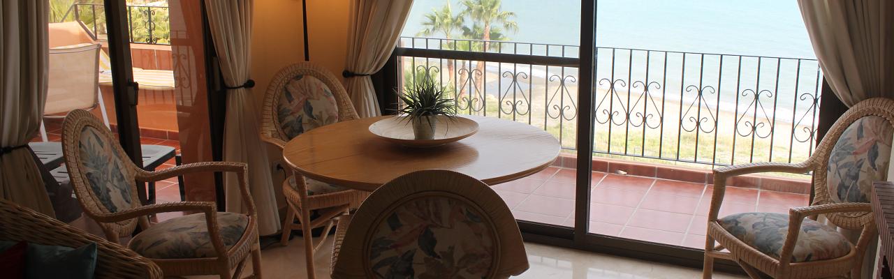 Our fantastic apartment right in front of the beach - with amazing panoramic views