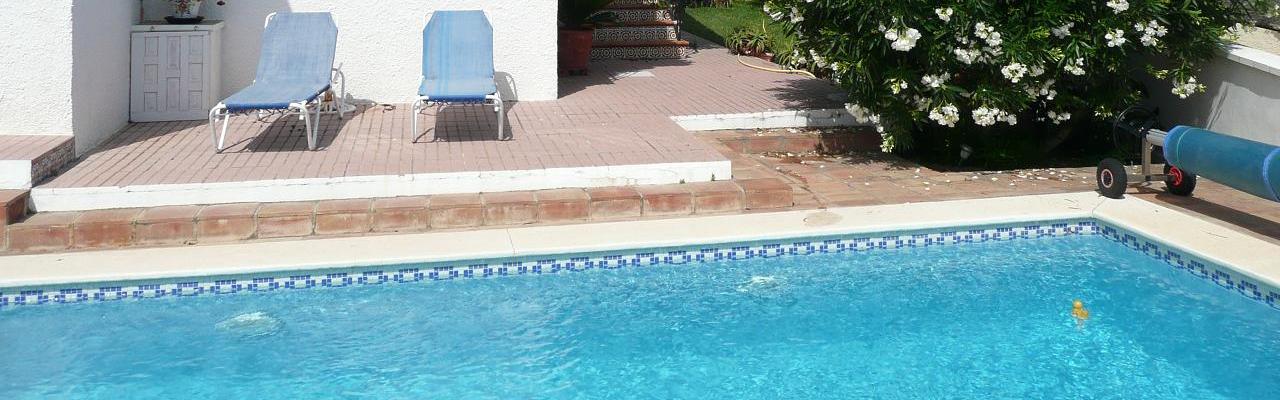Our very nice, tranquil and private villa with own pool and near the beach