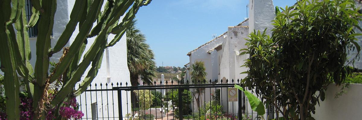 Our beautiful and lovely townhouse with gardens and pool at the New Golden Mile near Marbella